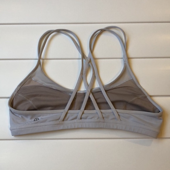 Lululemon white crisscross spaghetti strap sports bra - Picture 8 of 10